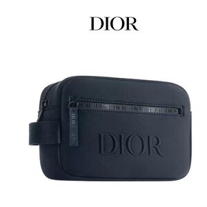 Dior Dark Blue Men's Toiletry Bag